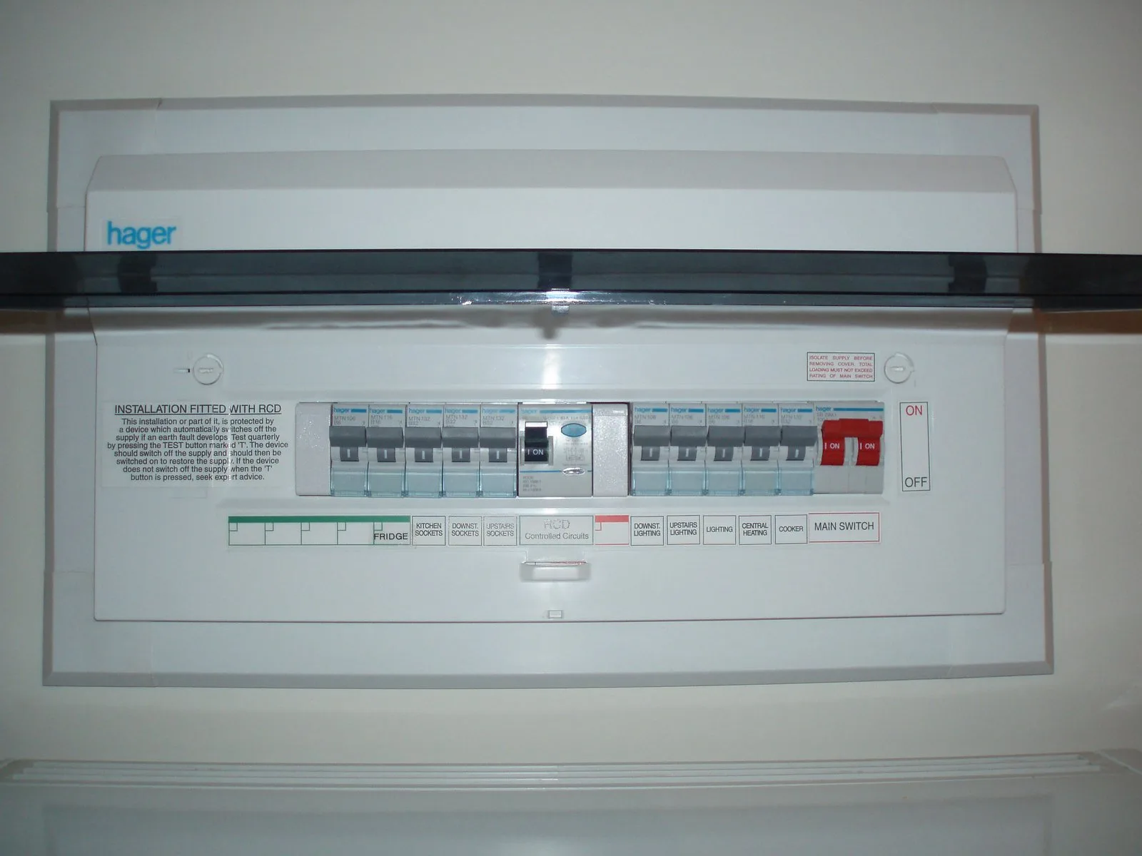 18th Edition Consumer Unit Installation